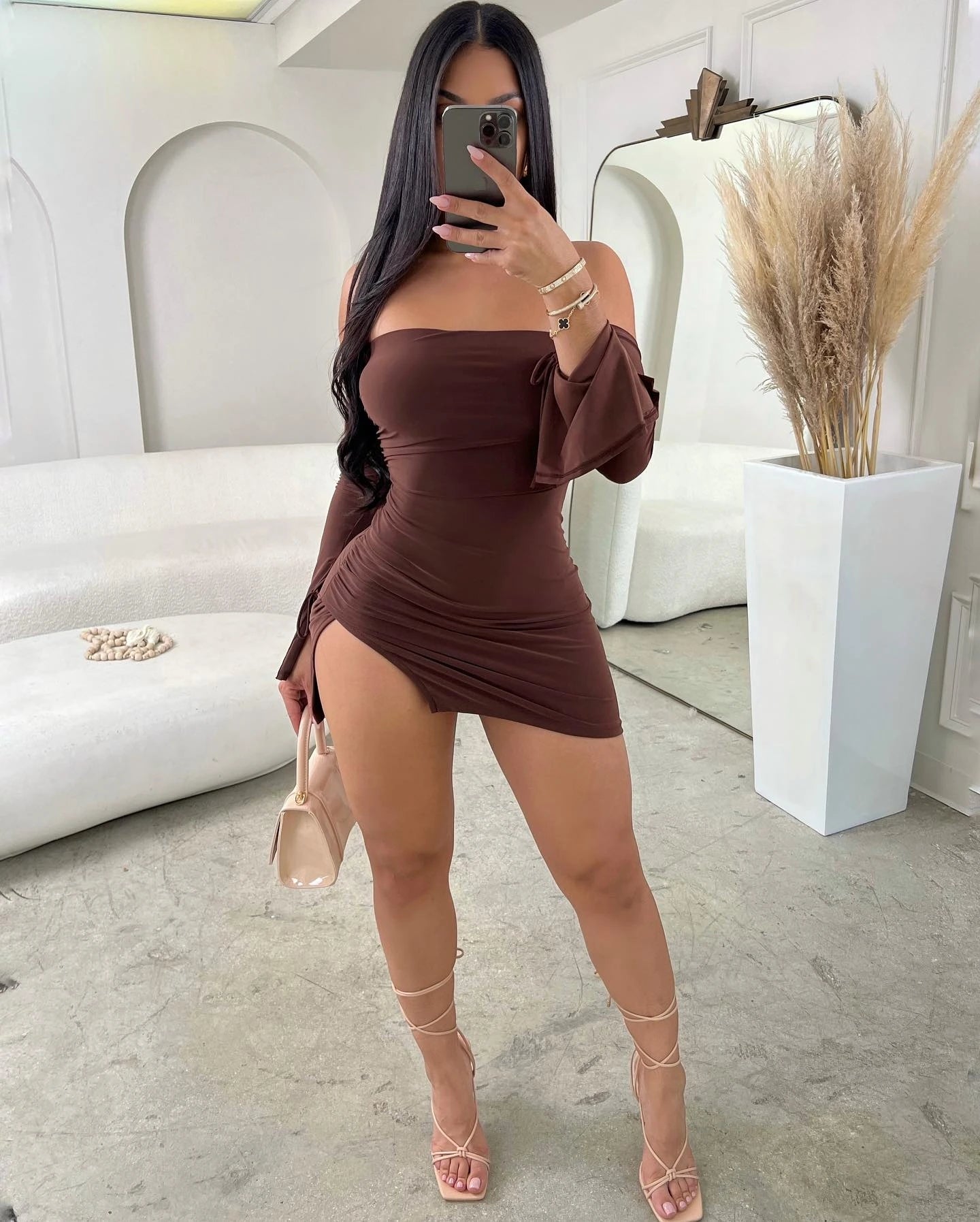 Strapless Mini Dress