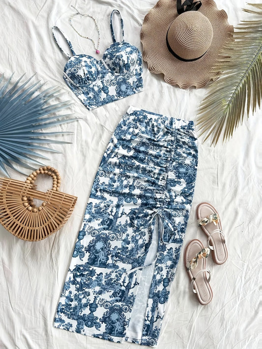 Two-Piece Summer Top + Dress