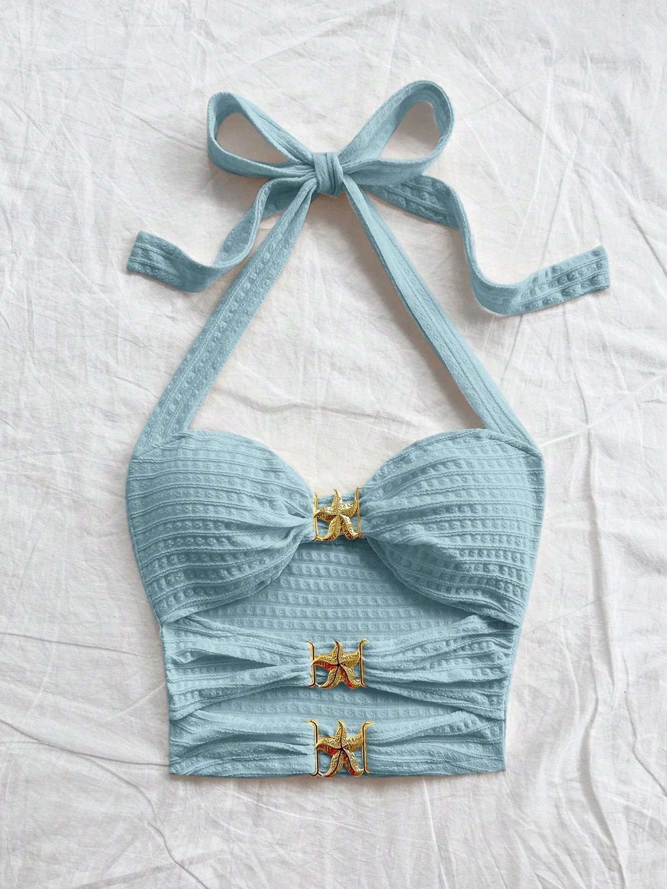 Knitted Halter Top