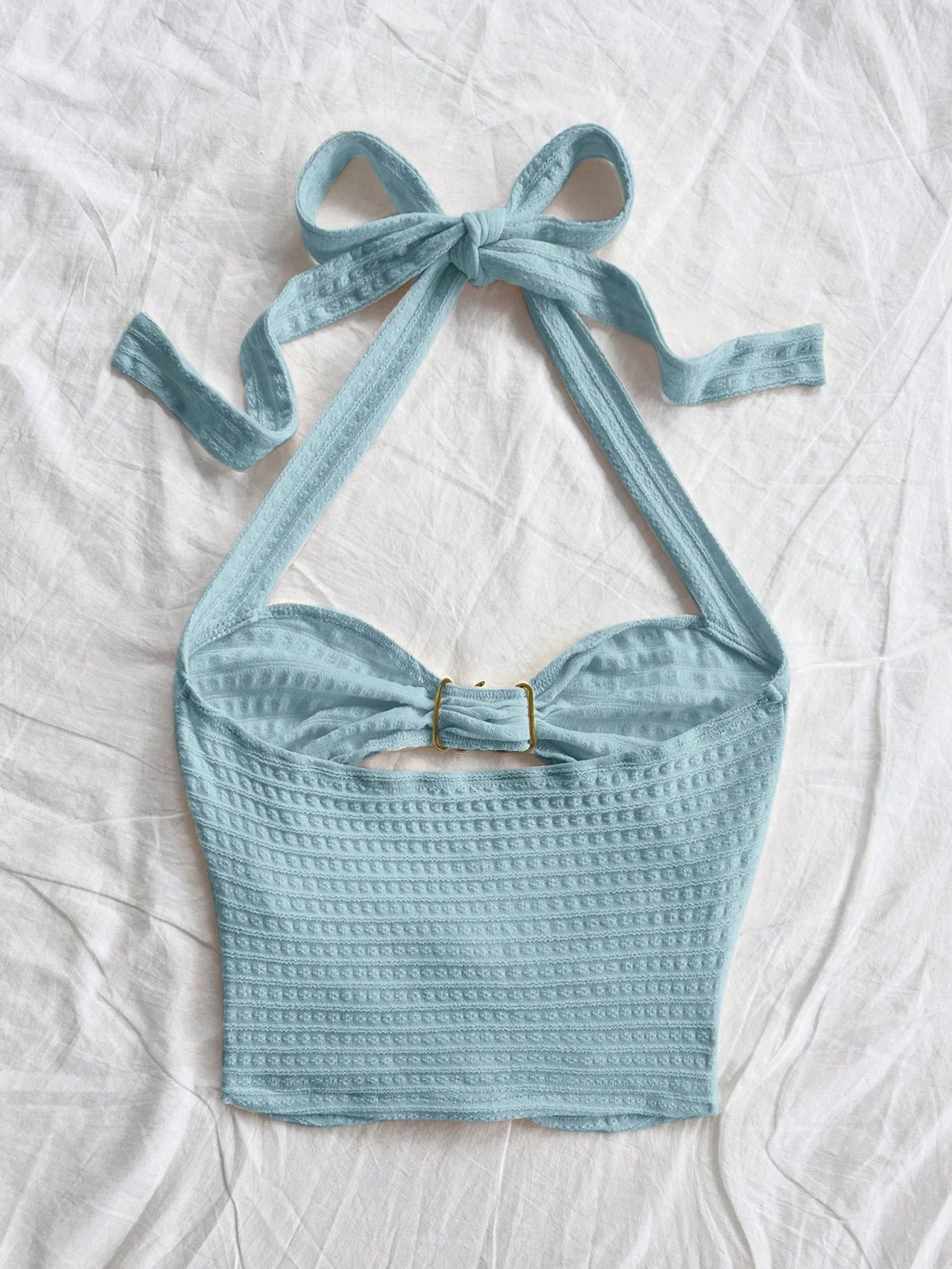 Knitted Halter Top
