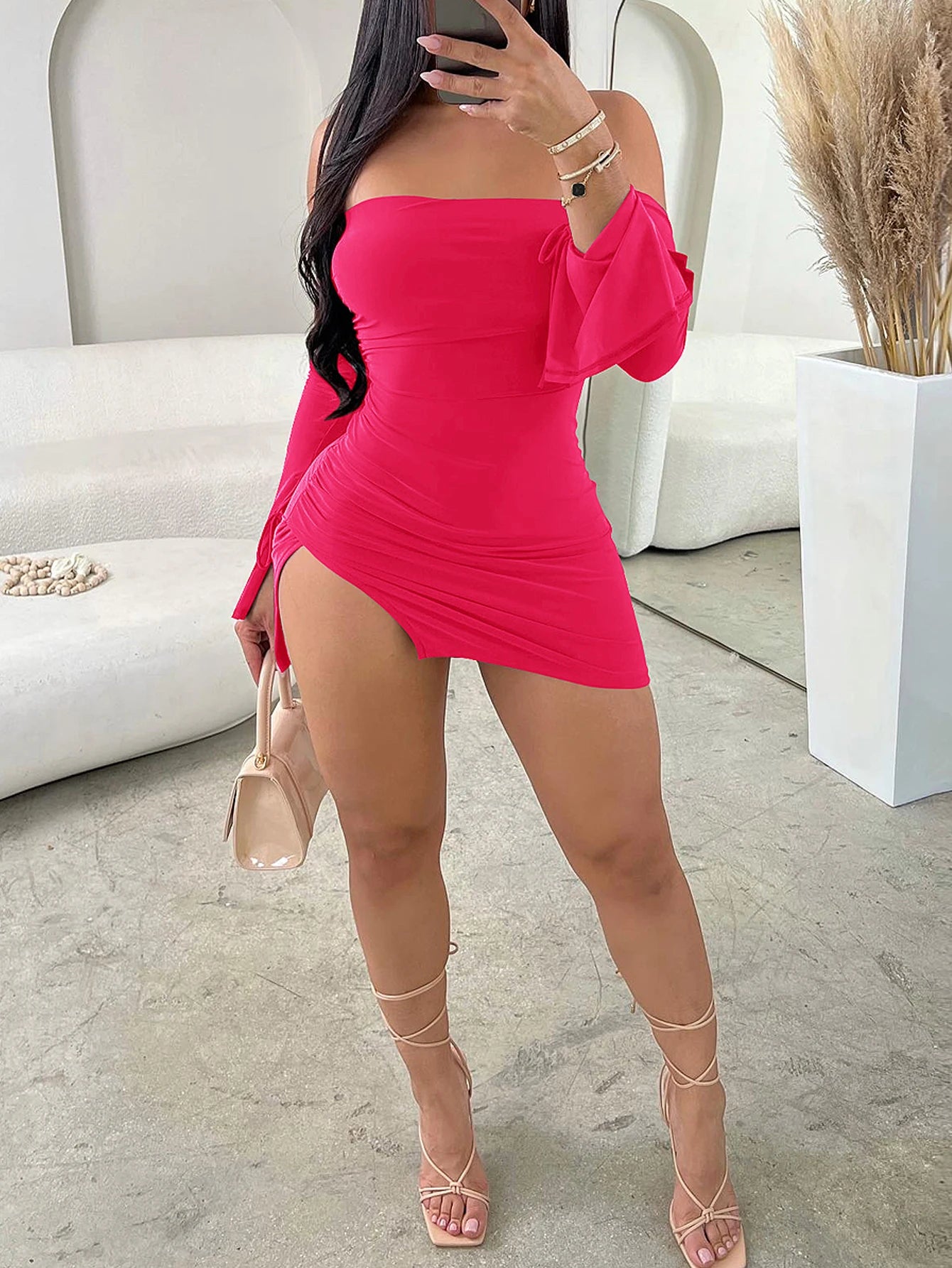 Strapless Mini Dress