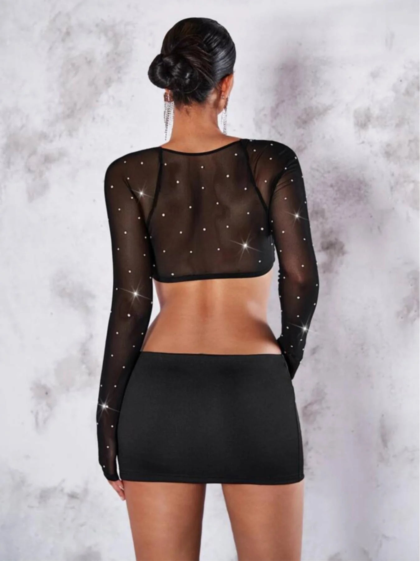 High-Waisted Mini Skirt