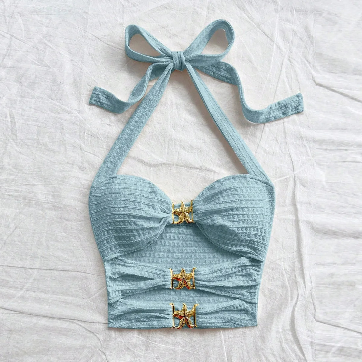 Knitted Halter Top
